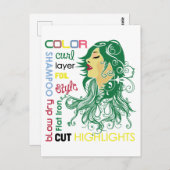 Geschäftsbedingungen Postkarte (Vorne/Hinten)