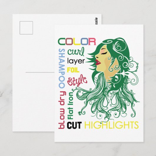 Geschäftsbedingungen Postkarte (Vorne/Hinten)