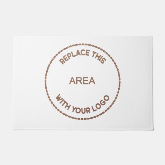 Geschäftsbereich Logos für Großunternehmen White Fußmatte (Vorderseite)