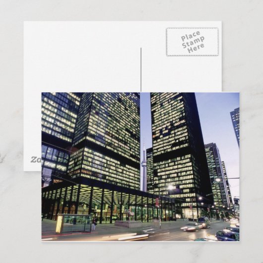 Geschäftsbereich Postkarte (Vorne/Hinten)