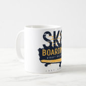 Geschäftsbereich Skateboarding Street Kaffeetasse (Vorderseite Links)