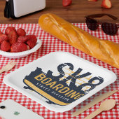 Geschäftsbereich Skateboarding Street Pappteller