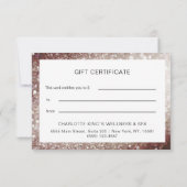 GESCHÄFTSBESCHEINIGUNG (Rückseite)