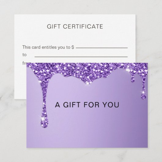 GESCHÄFTSBESCHEINIGUNG| für moderne (Vorne/Hinten)