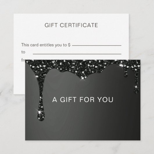 GESCHÄFTSBESCHEINIGUNG| für moderne (Vorne/Hinten)