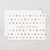 GESCHÄFTSBESCHEINIGUNG Glitzer Stars (Vorne/Hinten)