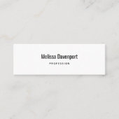 Geschäftsbogen 15 mini visitenkarte (Vorderseite)