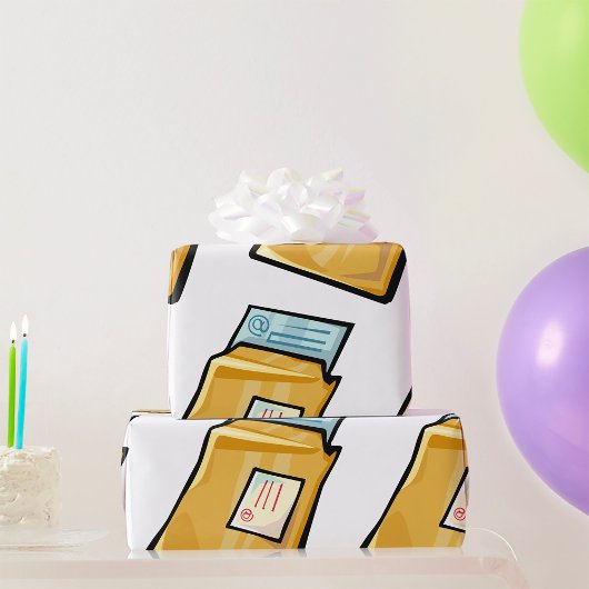 Geschäftsbrief Geschenkpapier