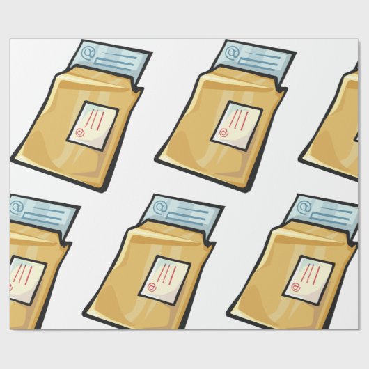 Geschäftsbrief Geschenkpapier (Flach)