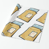 Geschäftsbrief Geschenkpapier (Ungerollt)