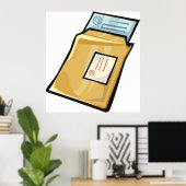 Geschäftsbrief Poster (Heimbüro)