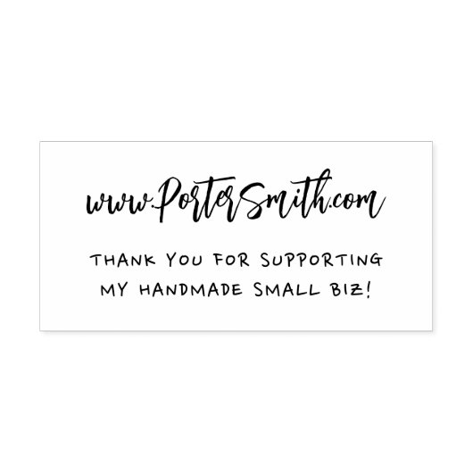 Geschäftsdanken | BERUFLICH Gummistempel (Prägung)