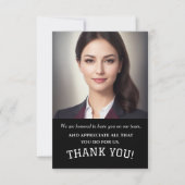 Geschäftsdanken, Firma danke (Vorderseite)