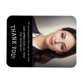 Geschäftsdanken, Firma danke Magnet (Horizontal)