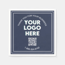 Geschäftsdanken für das benutzerdefinierte Logo QR