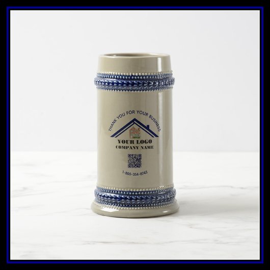 Geschäftsdanken für den benutzerdefinierten QR-Cod Bierglas