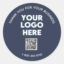 Geschäftsdanken für den benutzerdefinierten QR-Cod