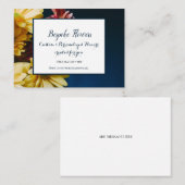 Geschäftsdanken für hausgemachte Blume Visitenkarte (Vorne/Hinten)