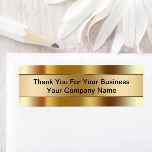 Geschäftsdanken Labels (Insitu)