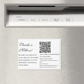 Geschäftsdanken Marketing Magnet (In Situ (Geschirrspüler))