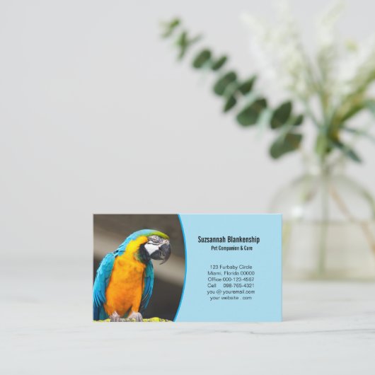 Geschäftsdetails mit QR-Code und benutzerdefiniert Visitenkarte (Stehend Vorderseite)