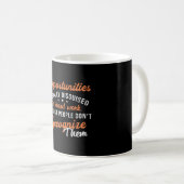 Geschäftseigentümerangebote Gewöhnlich verschleier Kaffeetasse (VorderseiteRechts)
