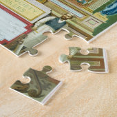 Geschäftsemblem der amalgamierten Gesellschaft von Puzzle (Seite)