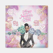 Geschäftserfolg und Frauenförderung Magnet (Vorne)