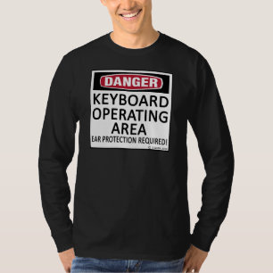 Geschäftsfeld-Tastatur T-Shirt