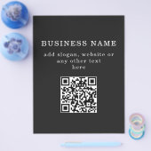 Geschäftsfördernder QR-Code Flyer (Einzeln)
