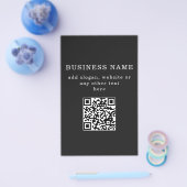 Geschäftsfördernder QR-Code Flyer (Einzeln)