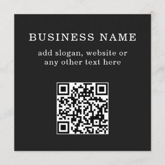 Geschäftsfördernder QR-Code  Menükarte