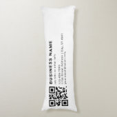 Geschäftsfördernder QR-Code Seitenschläferkissen (Vorderseite Vertikal)