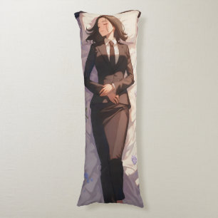 Geschäftsfrau Anime Seitenschläferkissen