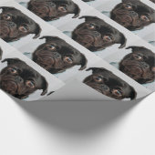 Geschäftsfrau Geschenkpapier (Ecke)