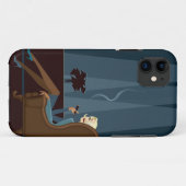 Geschäftsfrau-rauchende Zigarre Case-Mate iPhone Hülle (Rückseite (Horizontal))