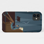 Geschäftsfrau-rauchende Zigarre Case-Mate iPhone Hülle (Rückseite (Horizontal))