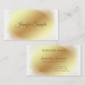 Geschäftsfrau Vip Ceo Arbeitgeber Elite Luxury Visitenkarte (Vorne/Hinten)