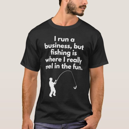 Geschäftsführer Angeln T-Shirt (Vorderseite)