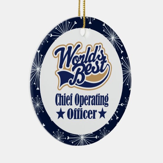 Geschäftsführer-Geschenk-Verzierung Keramik Ornament (Rechts)