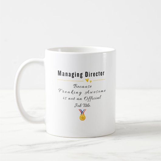 Geschäftsführer Kaffeetasse (Links)