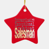 Geschäftsführer Keramik Ornament (Hinten)