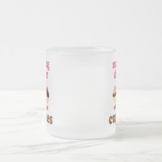 Geschäftsführer (lustiges) Geschenk Mattglastasse (Mittel)