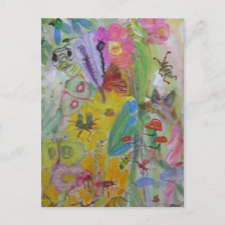 Geschäftsgarten Postkarte