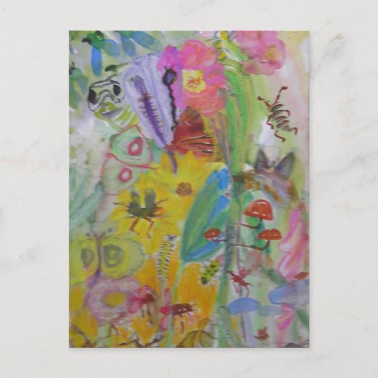 Geschäftsgarten Postkarte (Vorderseite)