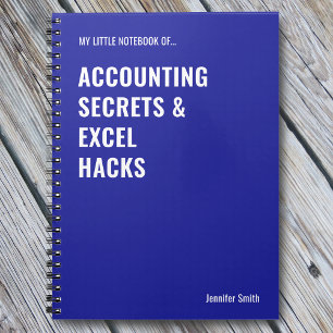 Geschäftsgeheimnisse & Excel Hacks Office Notebook Notizblock