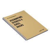 Geschäftsgeheimnisse & Excel Hacks Office Notebook Notizblock (Rechte Seite)