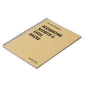 Geschäftsgeheimnisse & Excel Hacks Office Notebook Notizblock (Linke Seite)