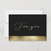 GESCHÄFTSGESCHENKZERTIFIKAT | Modern Gold (Vorderseite)