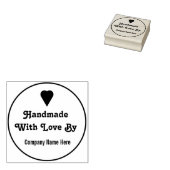 Geschäftshandbücher mit Liebe nach Firmennamen Gummistempel (Stempel)